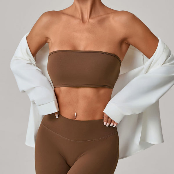 Leak-proof, Chest-hugging Base-layer Fitness Top, Tight-fitting For Women