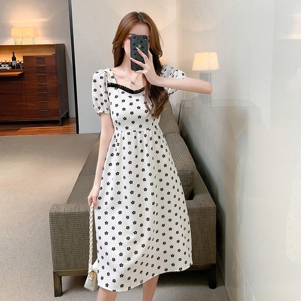 Slimming Mid-length Maternity Dress