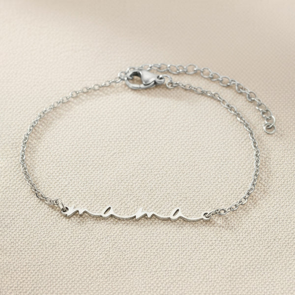Letter Pendant Bracelet Sophisticated And Versatile Jewelry