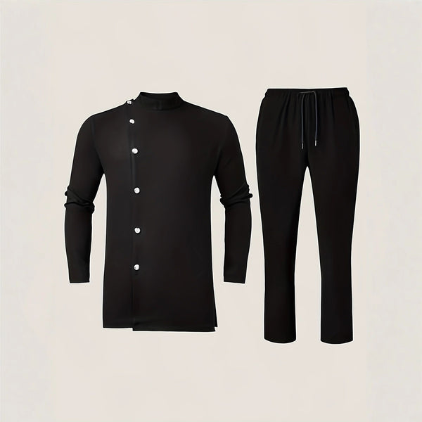 Casual Pants 2-Piece Set Holiday Party Suit