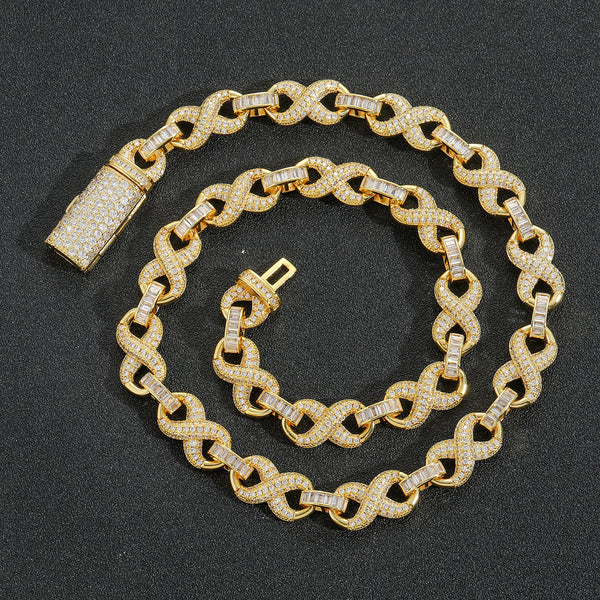 Unique Cuban-link Necklace For Men And Women Niche Style Collarbone-length