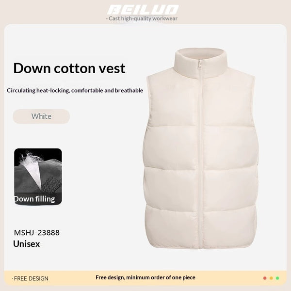Women's Down-filled Thickened Cotton Vest