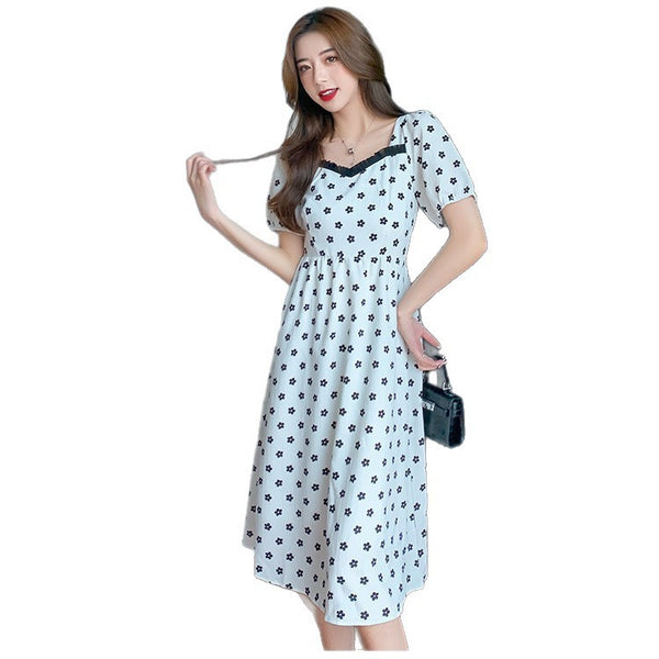 Slimming Mid-length Maternity Dress
