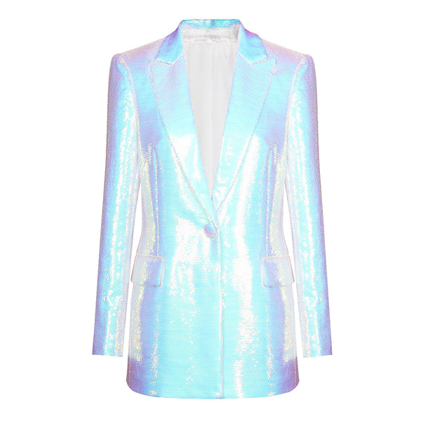 Fashionable Sequin Women's Blazer Top