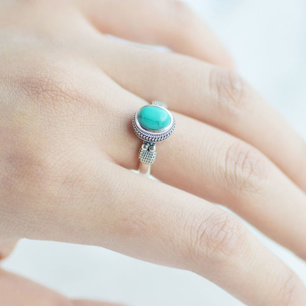 New Arrival S925 Silver-Plated Handmade Ring Vintage Style